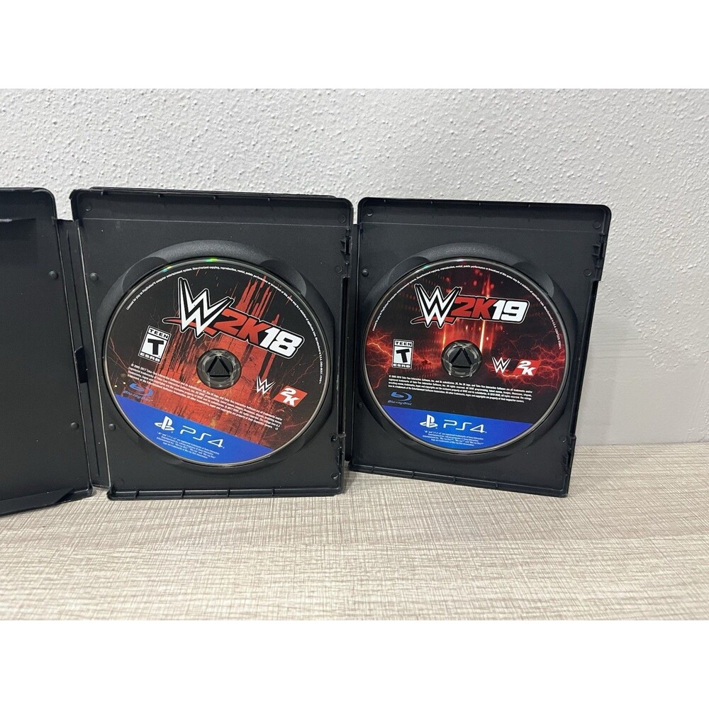 WWE 2K18 2K19 PS4 Bundle Lot Playstation 4